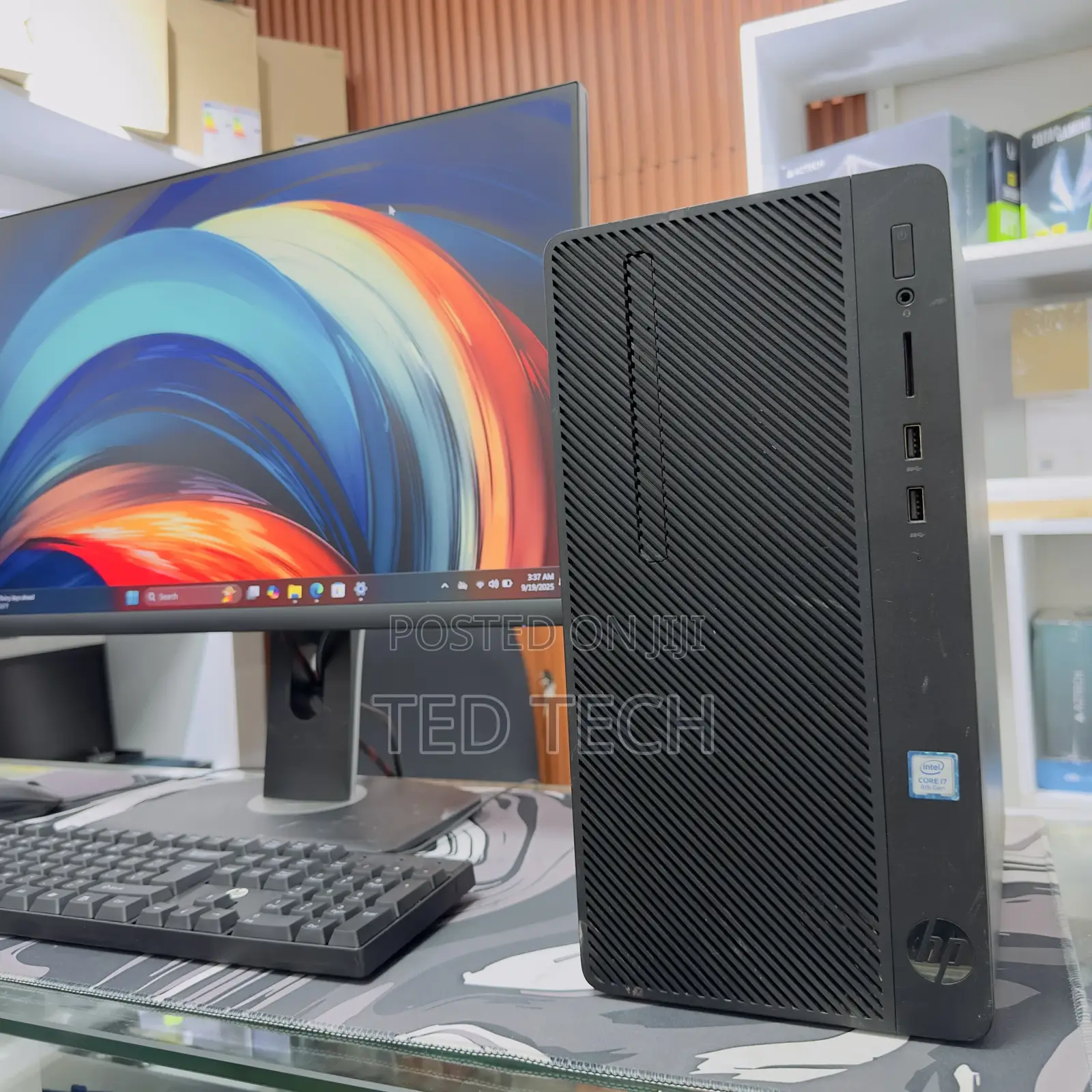 New Desktop Computer HP 400 G7 8GB Intel Core i5 SSD 500GB