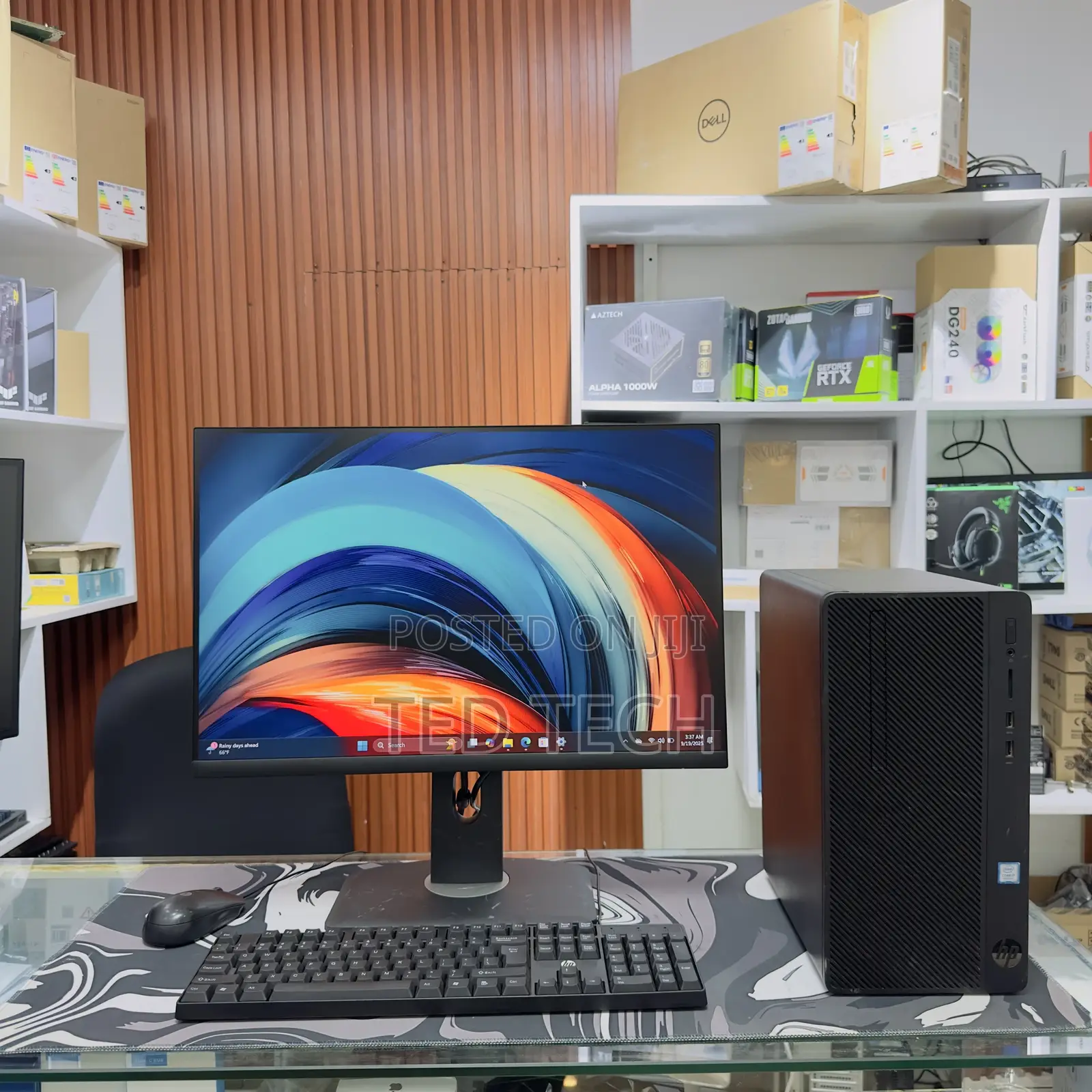 New Desktop Computer HP 400 G7 8GB Intel Core i5 SSD 500GB