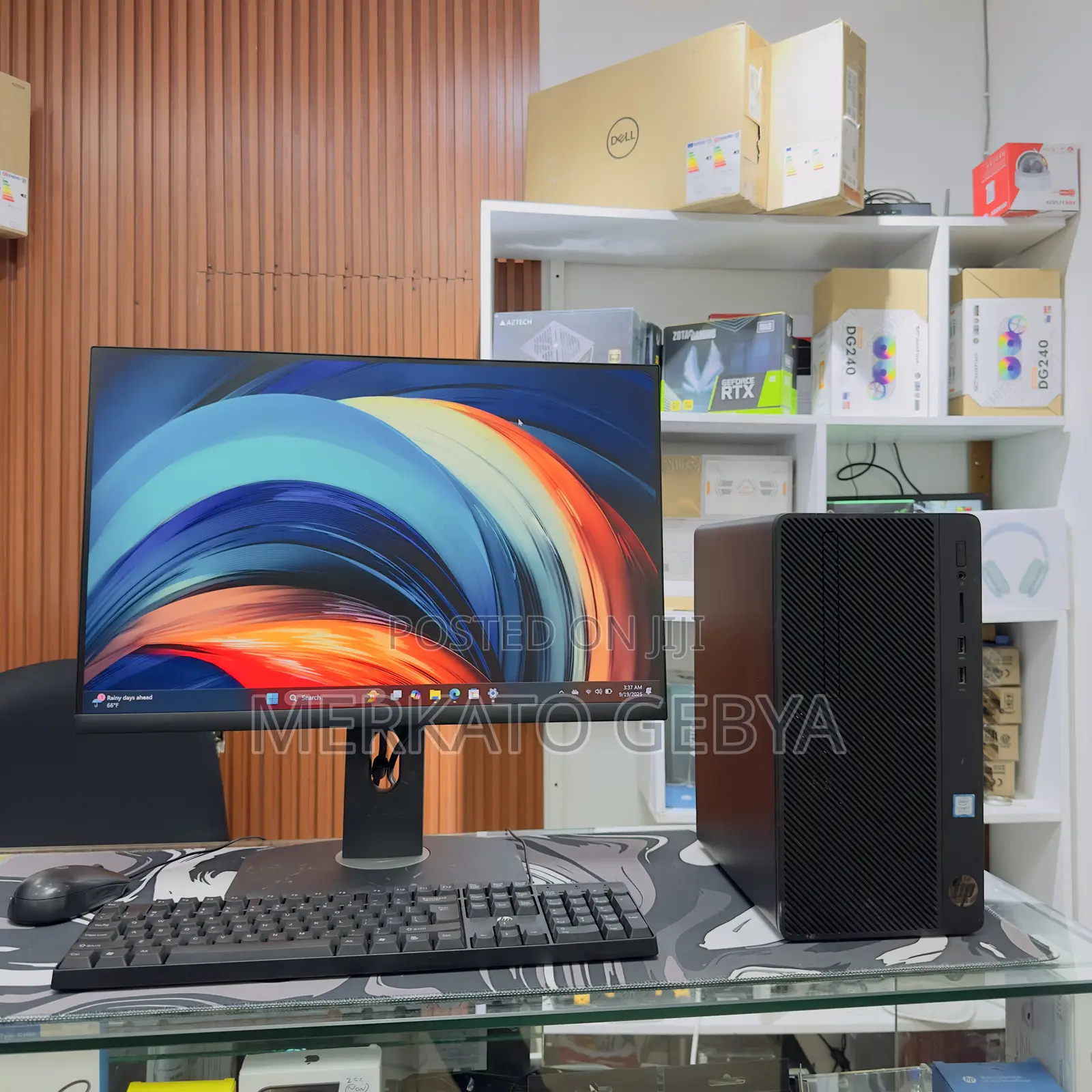 New Desktop Computer HP 400 G7 8GB Intel Core I5 SSD 500GB