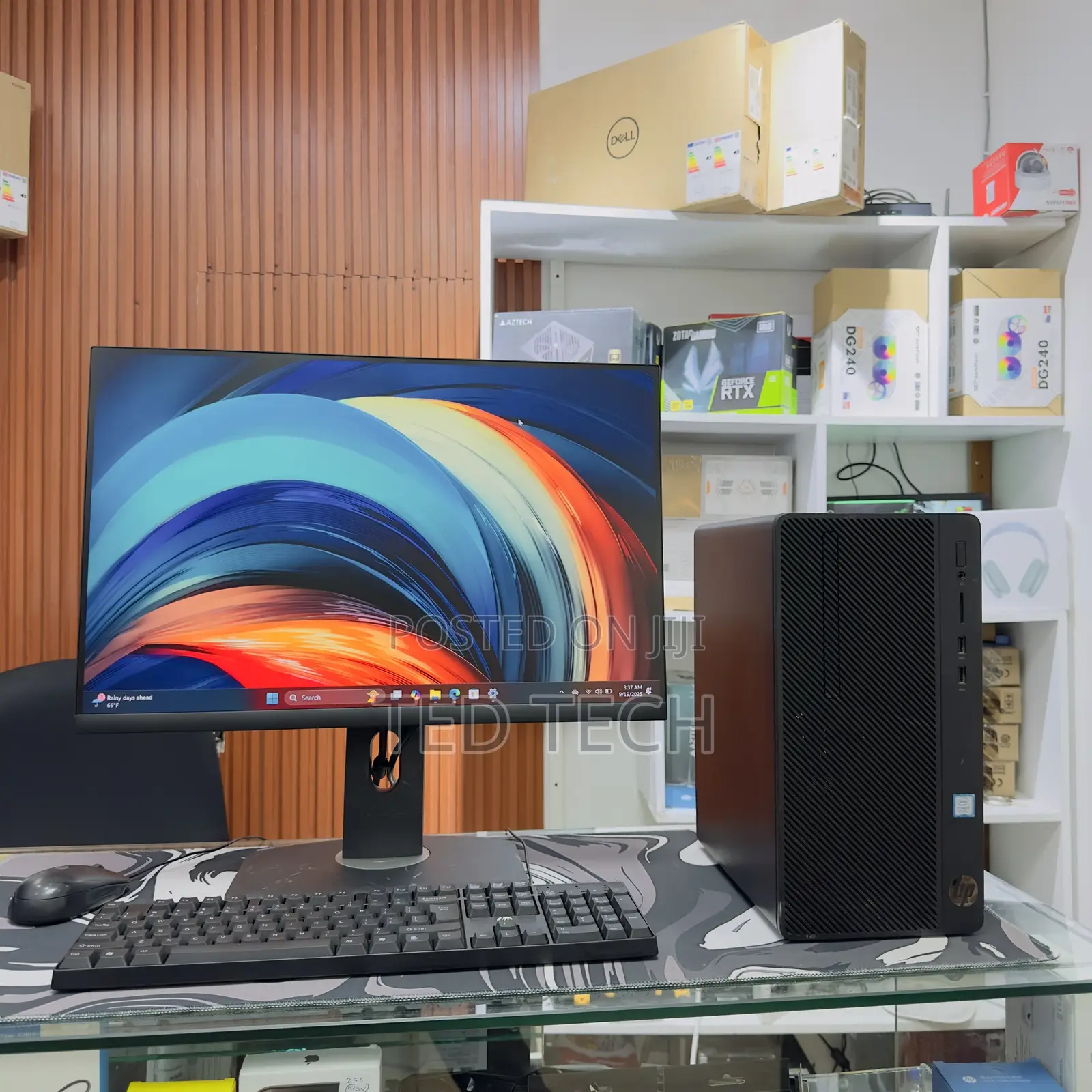 New Desktop Computer HP 400 G7 8GB Intel Core i5 SSD 500GB