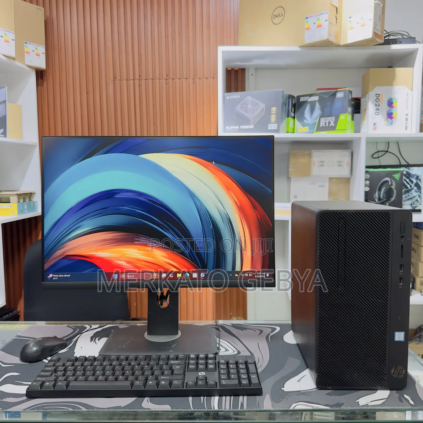 New Desktop Computer HP 400 G7 8GB Intel Core I5 SSD 500GB