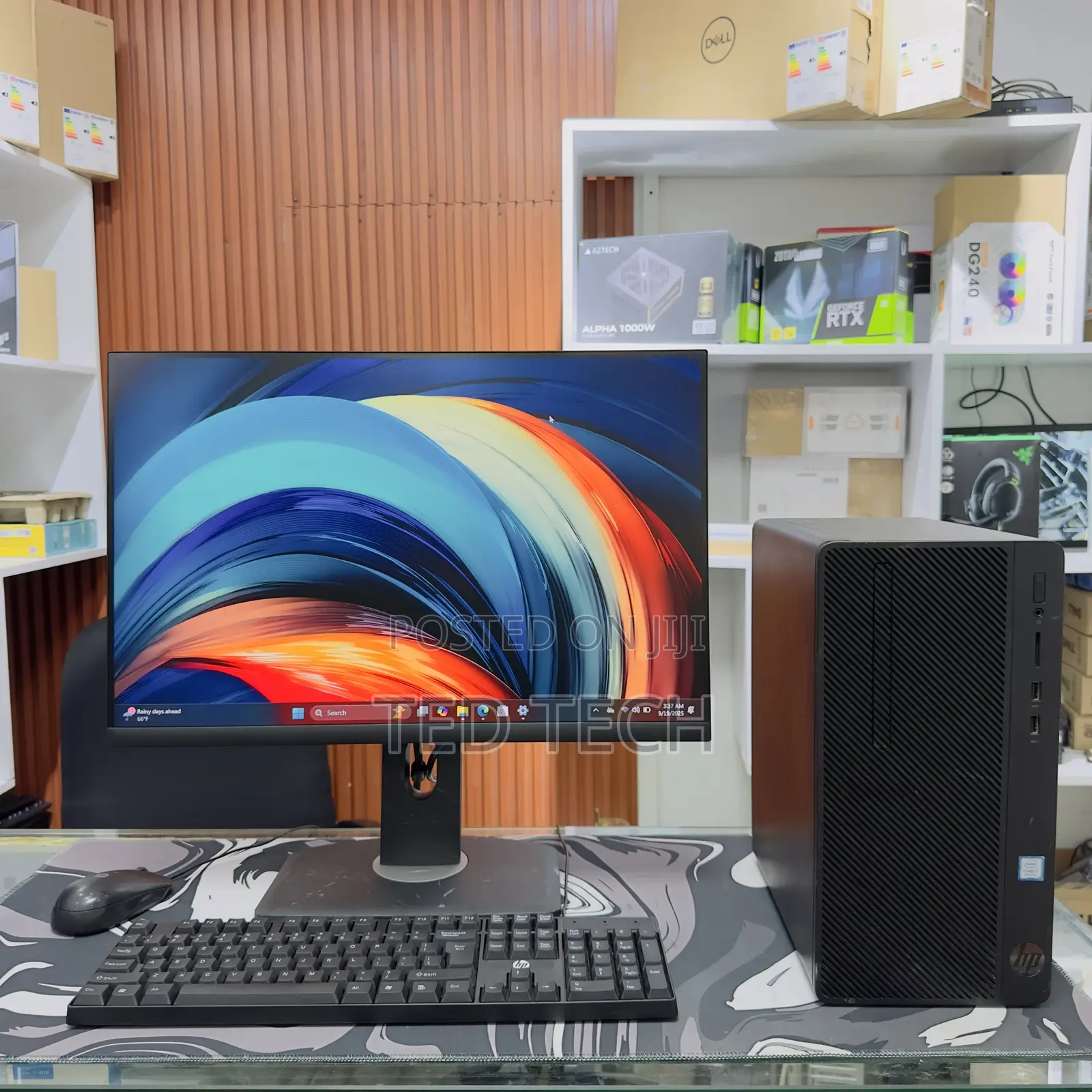 New Desktop Computer HP 400 G7 8GB Intel Core i5 SSD 500GB