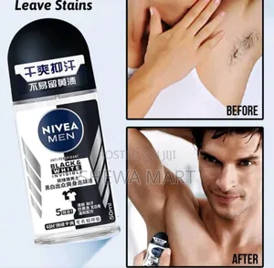 Photo - Nivea Men Black White Invisible Roll-on Antiperspirant Deodo