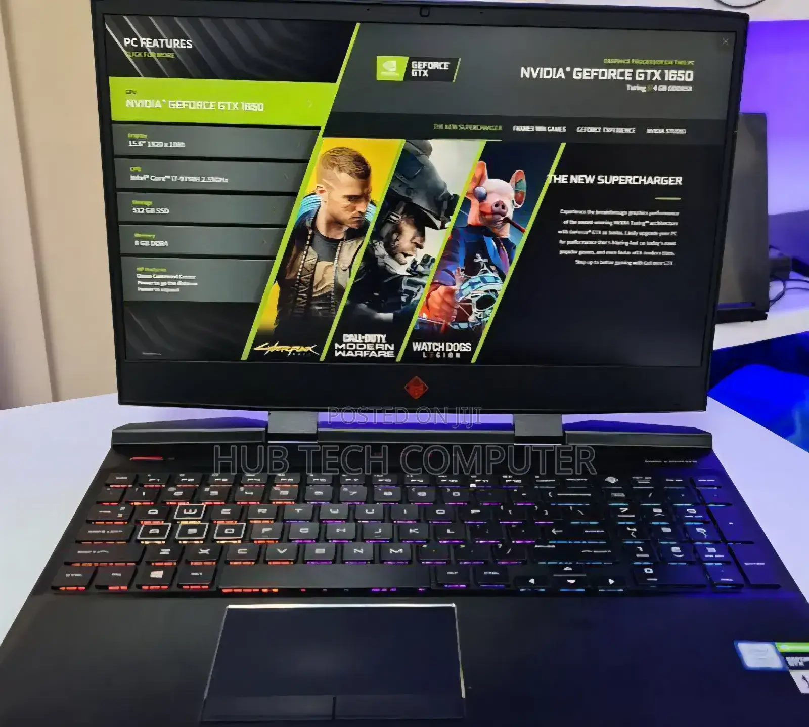 New Laptop HP Omen X 8GB Intel Core I7 HDD+SSD 1T