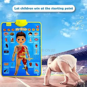 My Body Talking Poster – Interactive Educational Toy