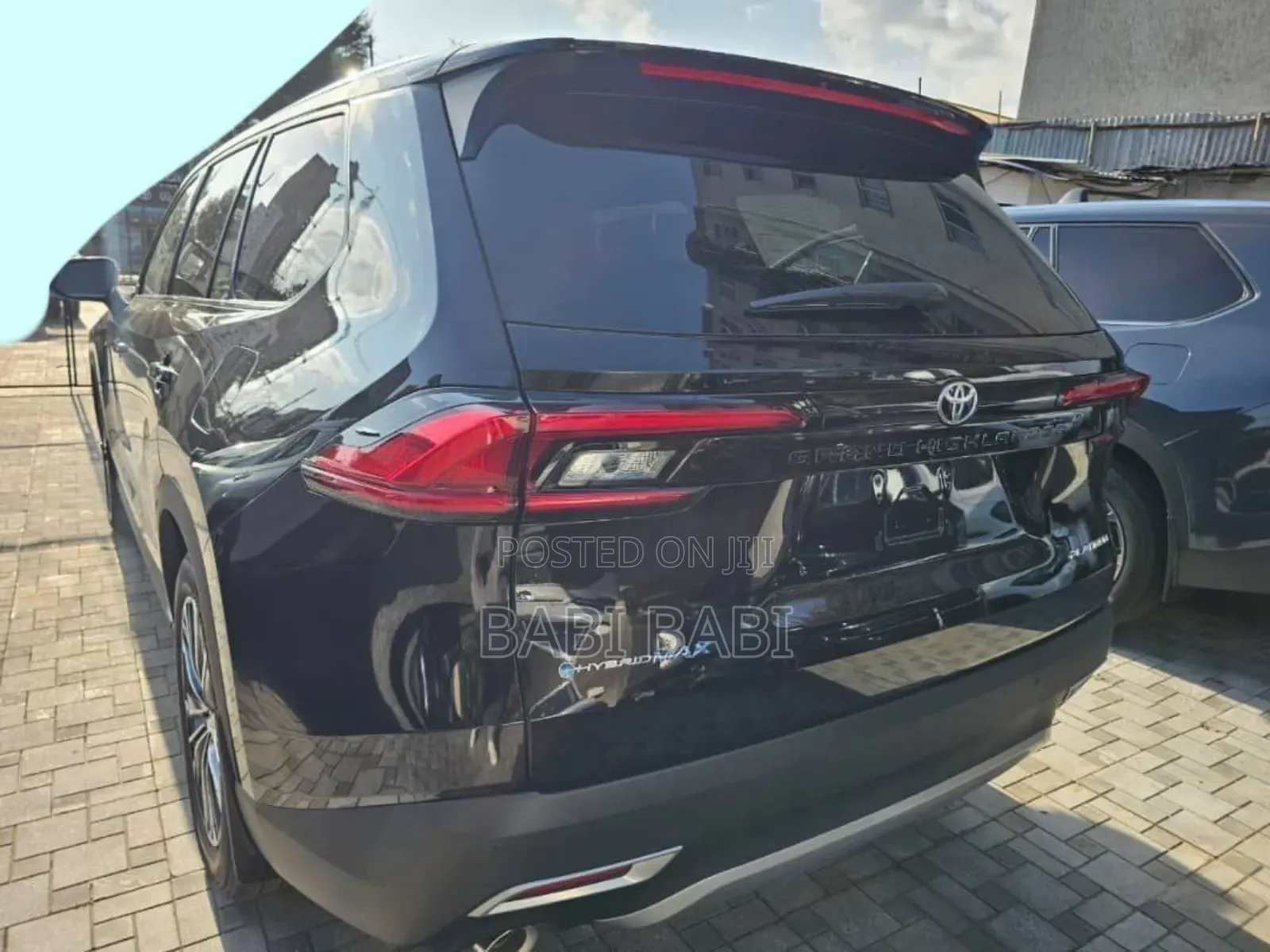 Toyota Grand Highlander Hybrid 2024 Matt Black