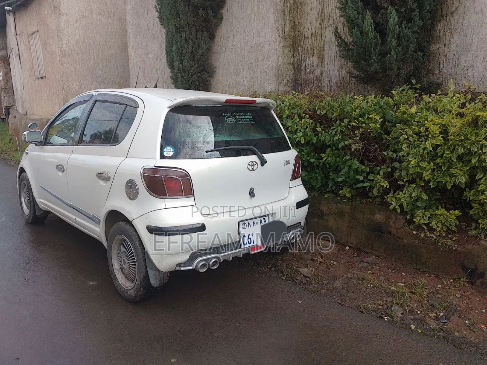 Toyota Vitz 2003 White