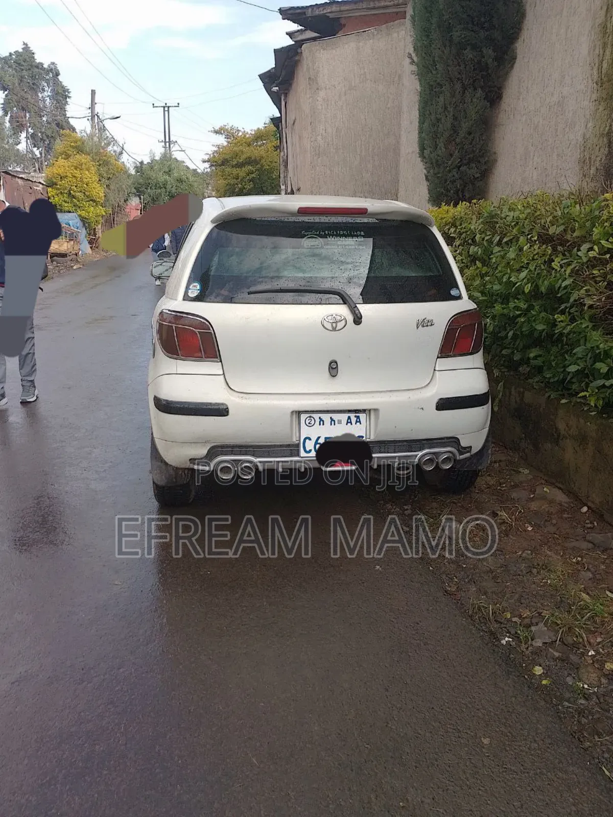 Toyota Vitz 2003 White