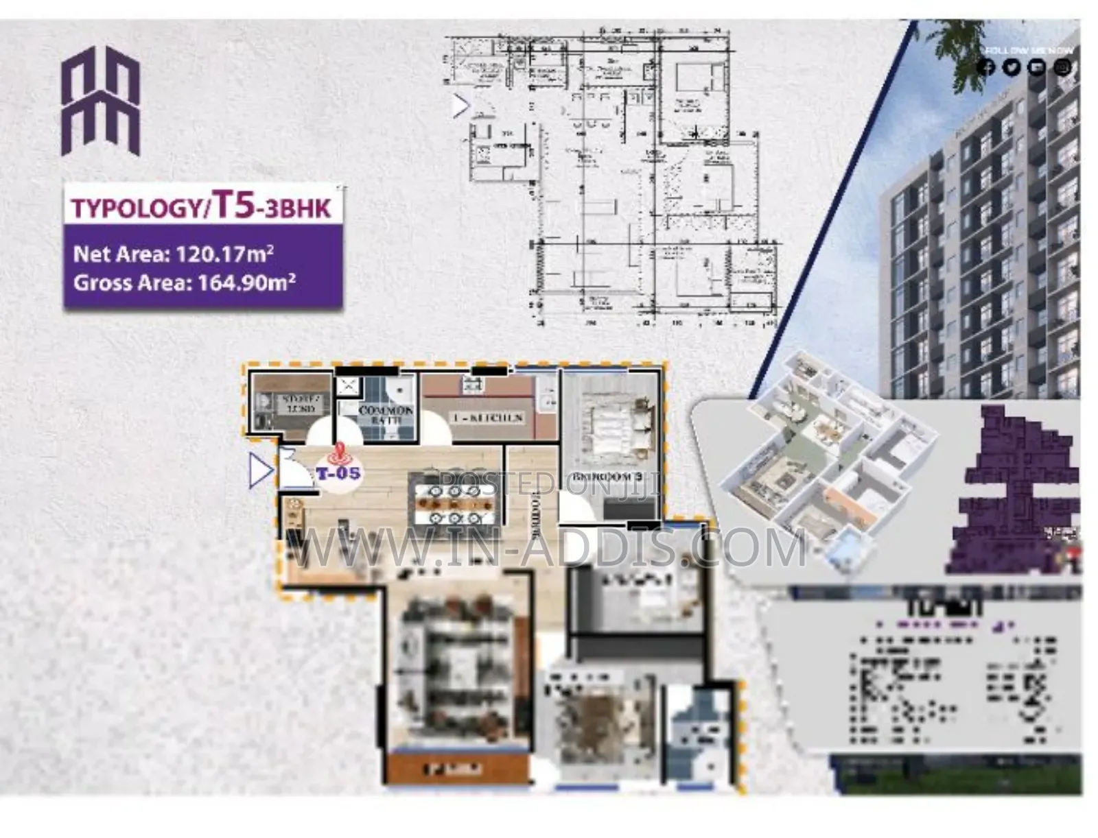 Reality Real Estate 2 Bedroom Apartment For Sale In Bole