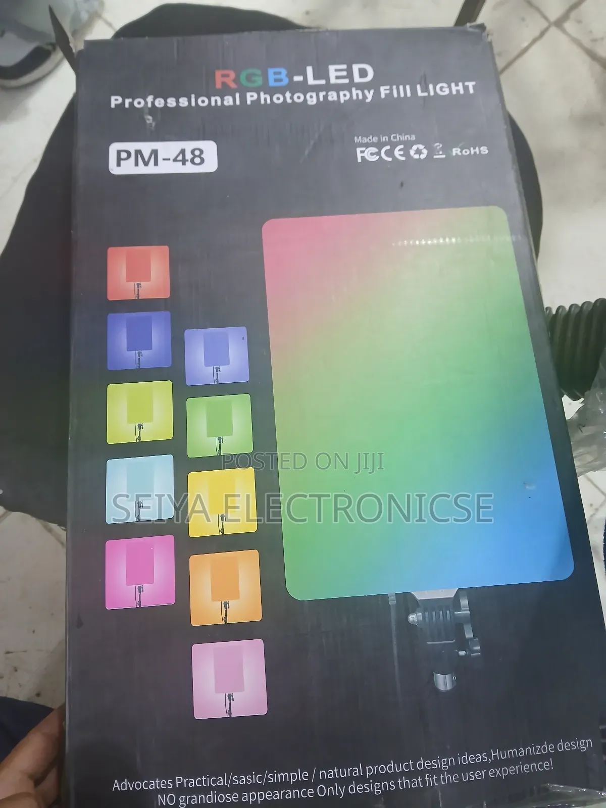 Professional Photography Fill Light" Model Pm-48.