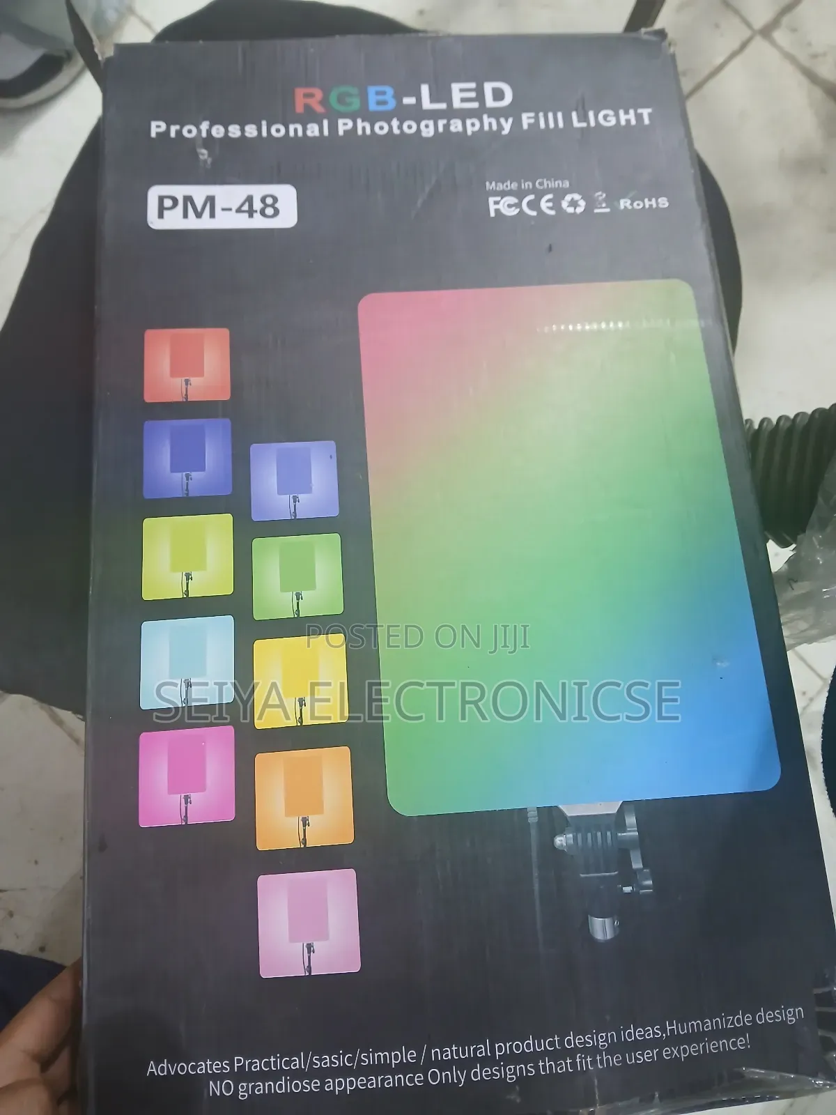 Professional Photography Fill Light" Model Pm-48.