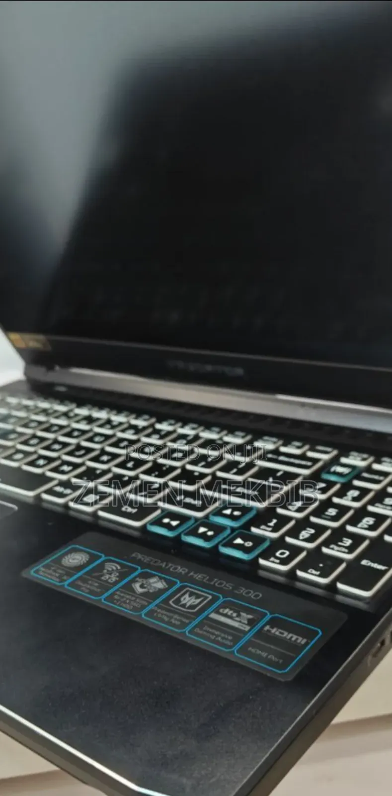 New Laptop Acer Predator Helios 300 16GB Intel Core I7 SSD 1T