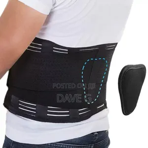 Back Support Belt Lumbar Pad Men Women Breathable Waist