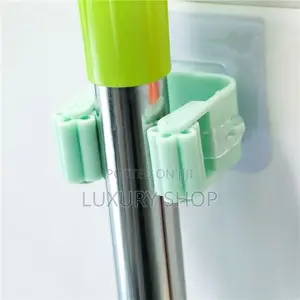 Photo - 2pcs Punch-Free Wall-Mounted Strong Mop Hook,