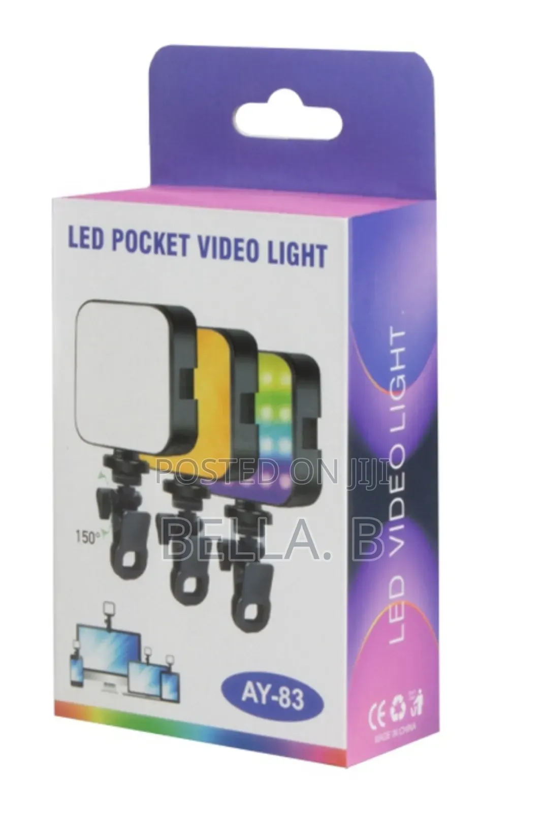 Ay 83 Led Pocket Video Light: Brilliant on-the-Go Lighting.