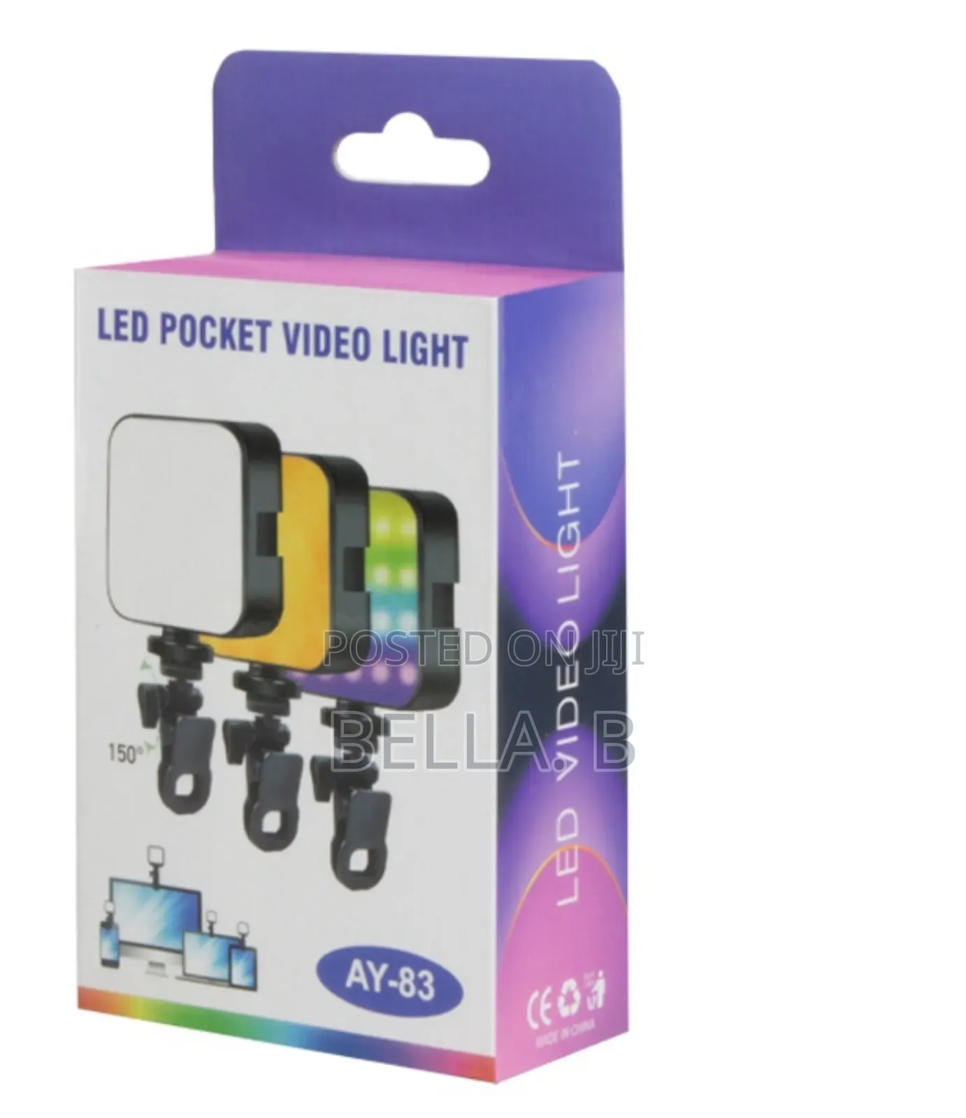 Ay 83 Led Pocket Video Light: Compact Versatile.