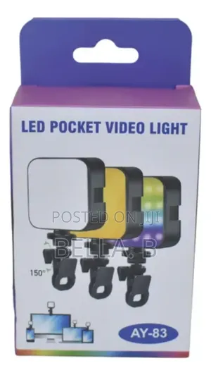 Photo - Ay 83 Led Pocket Video Light: Rechargeable Portable.
