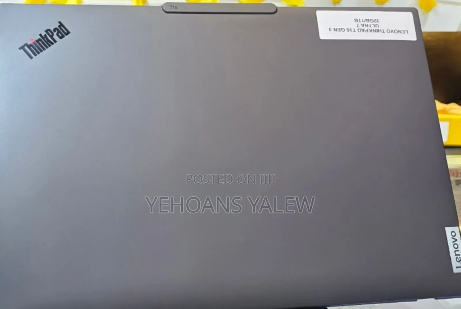New Laptop Lenovo Thinkpad T15 Gen1 32GB Intel Core Ultra 7 SSD 1T
