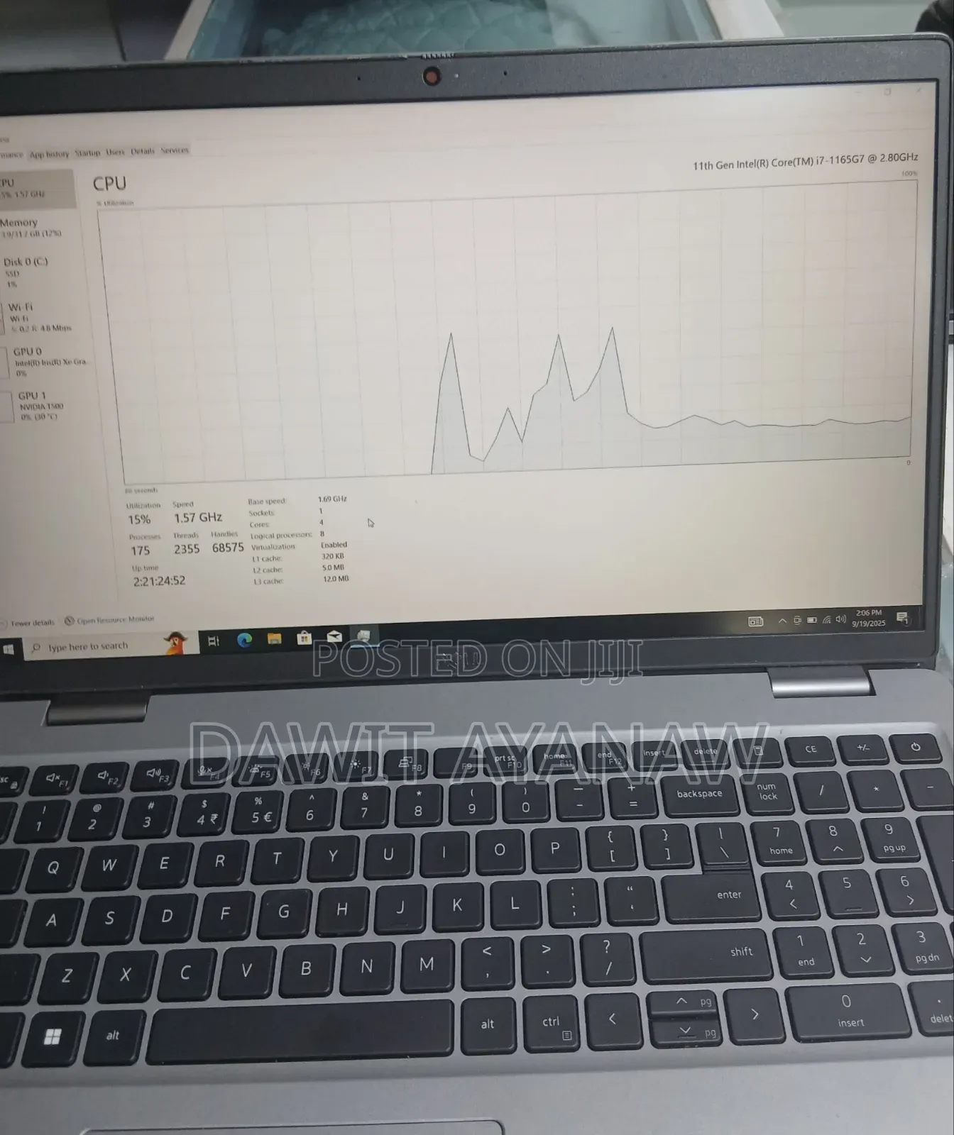 New Laptop HP 16GB Intel Core I7 SSD 512GB