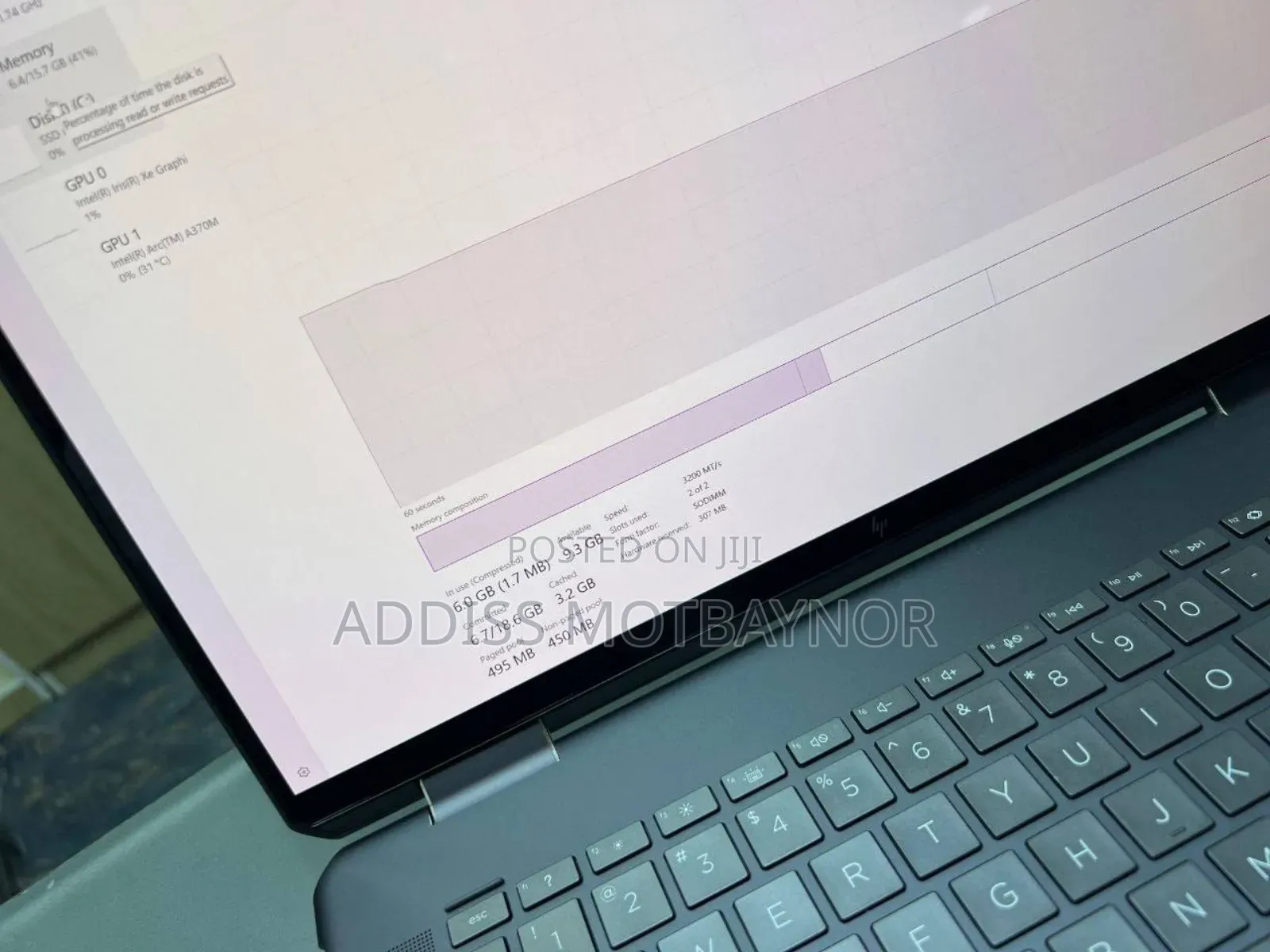 New Laptop HP Spectre 16GB Intel Core I7 SSD 1T