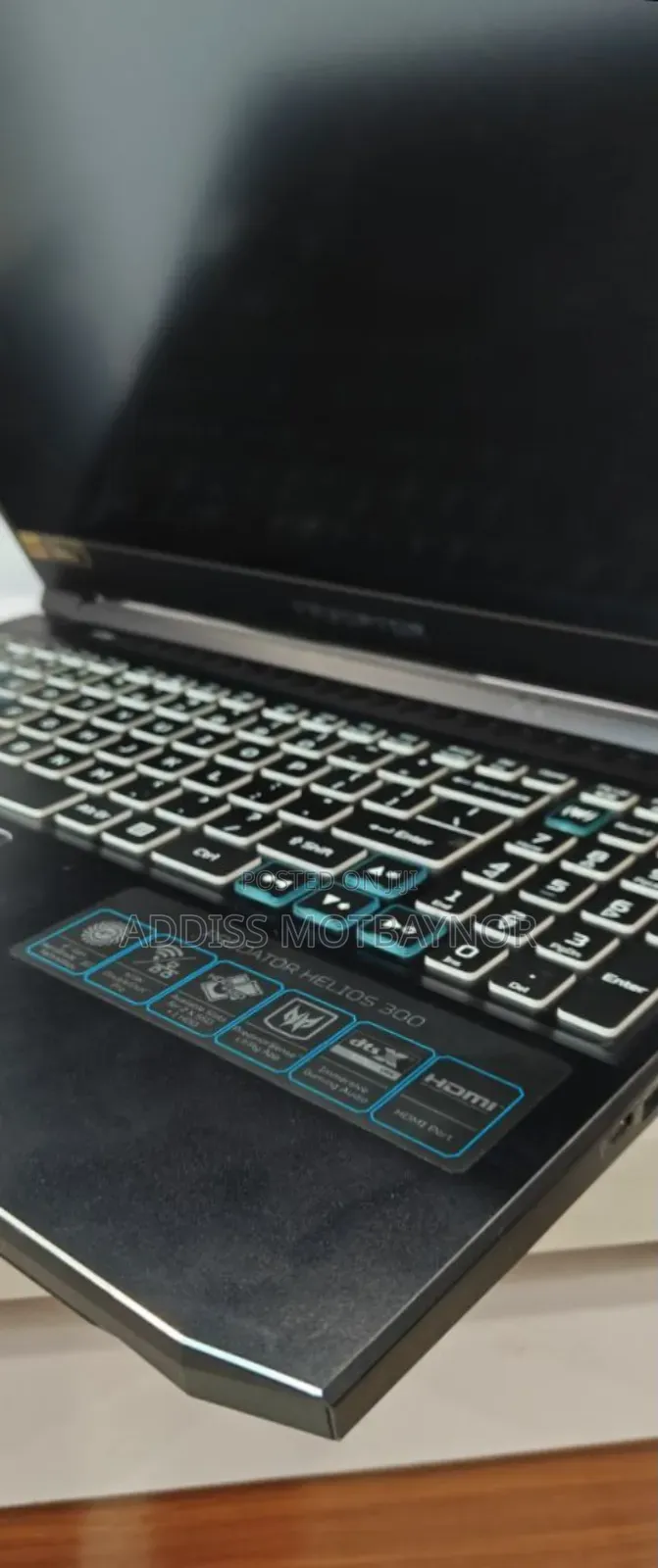 New Laptop Acer Predator Helios 300 16GB Intel Core I7 SSD 512GB