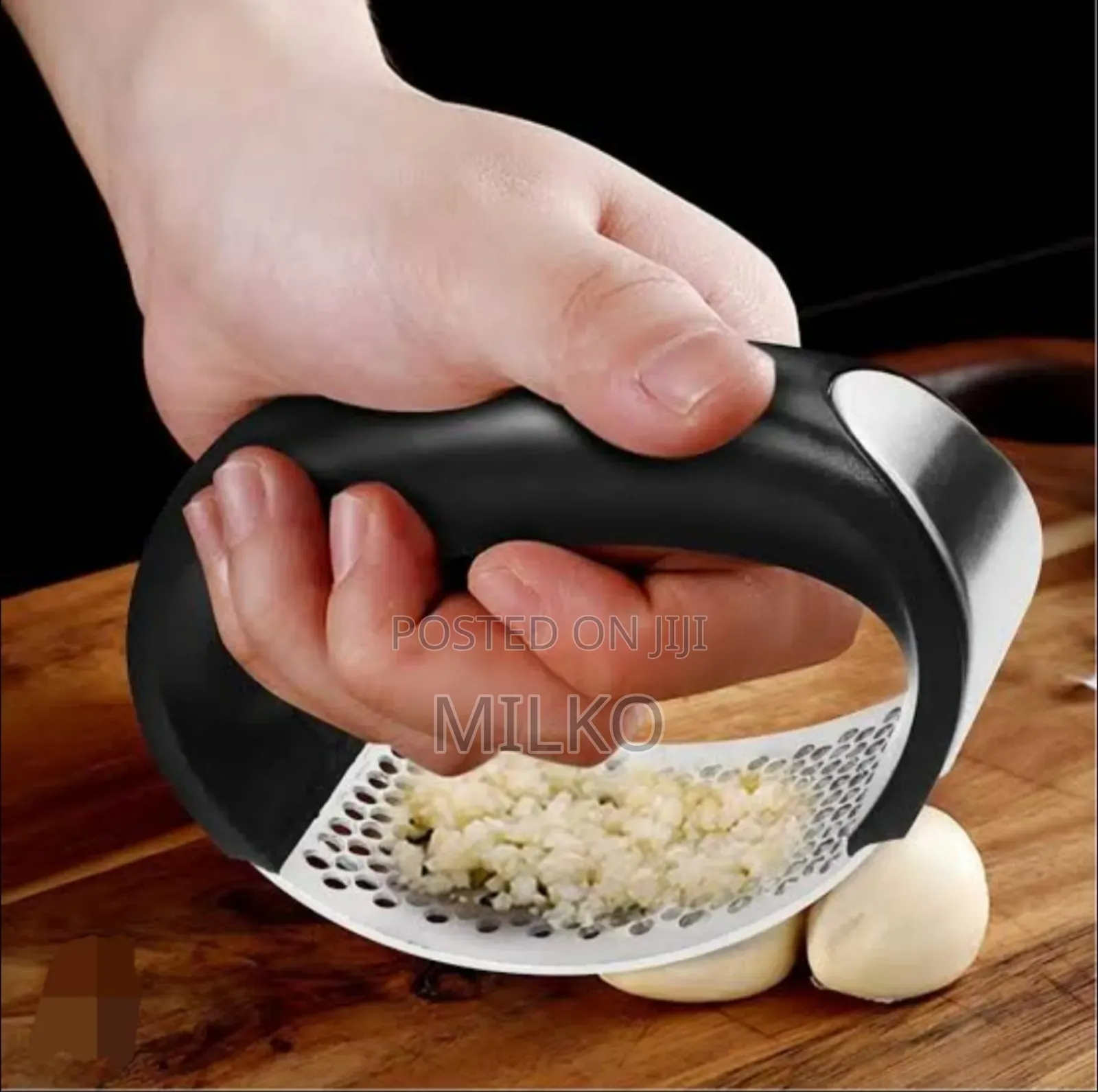 Garlic Ginger Crusher Stainless Steel ነጭ ሽንኩርት መጨፍለቂያ