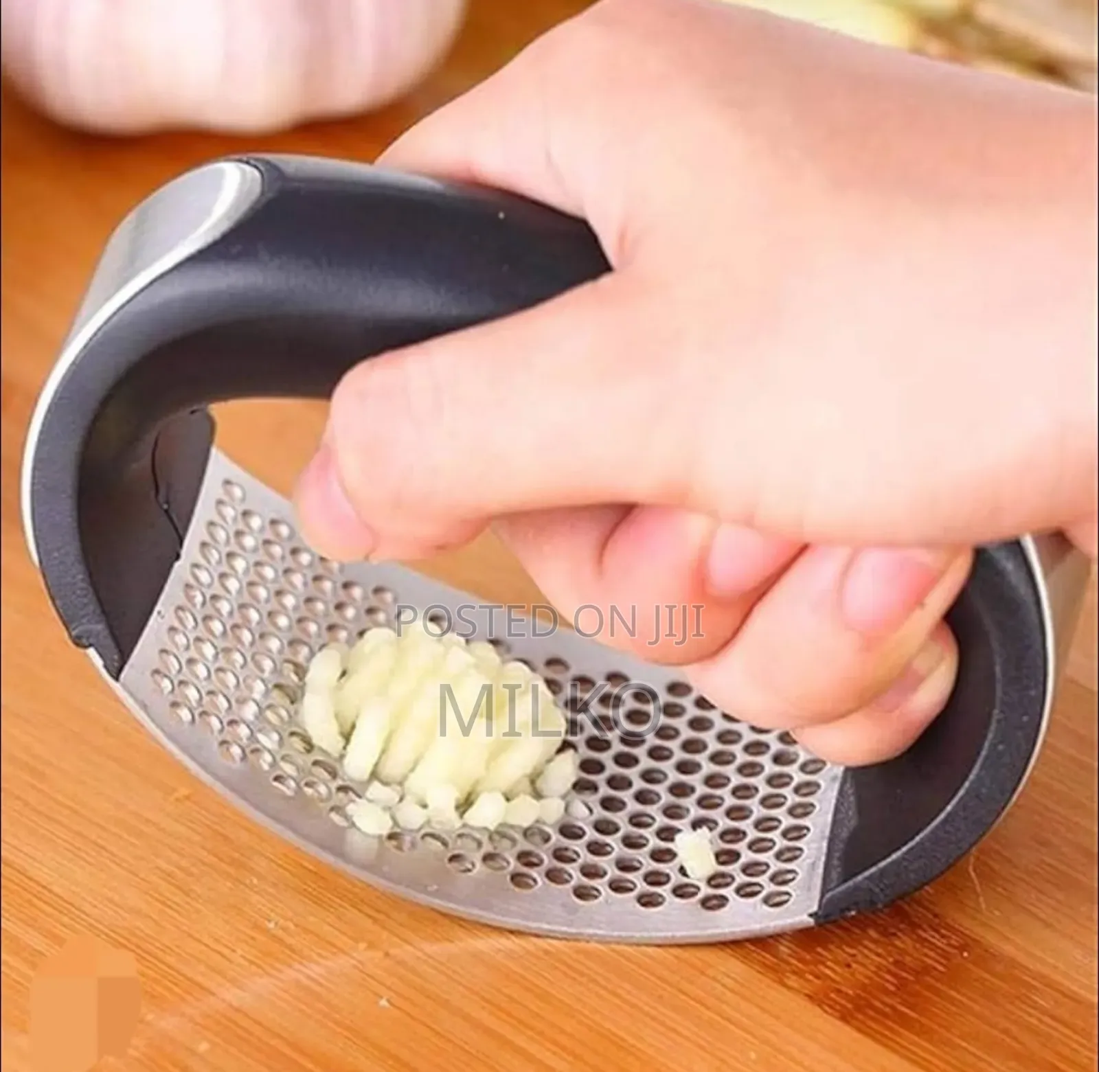 Garlic Ginger Crusher Stainless Steel ነጭ ሽንኩርት መጨፍለቂያ