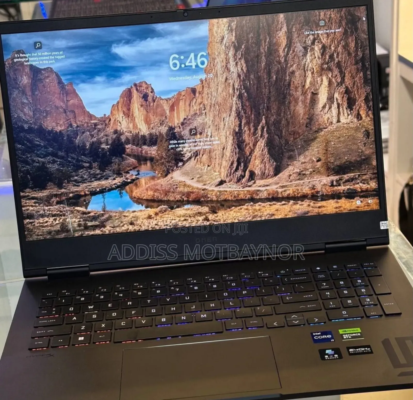 New Laptop HP Omen 17 16GB Intel Core I7 SSD 1T