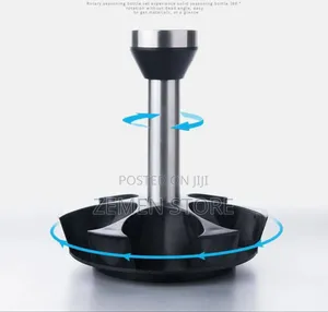 Rotating Glass Seasoning Jar