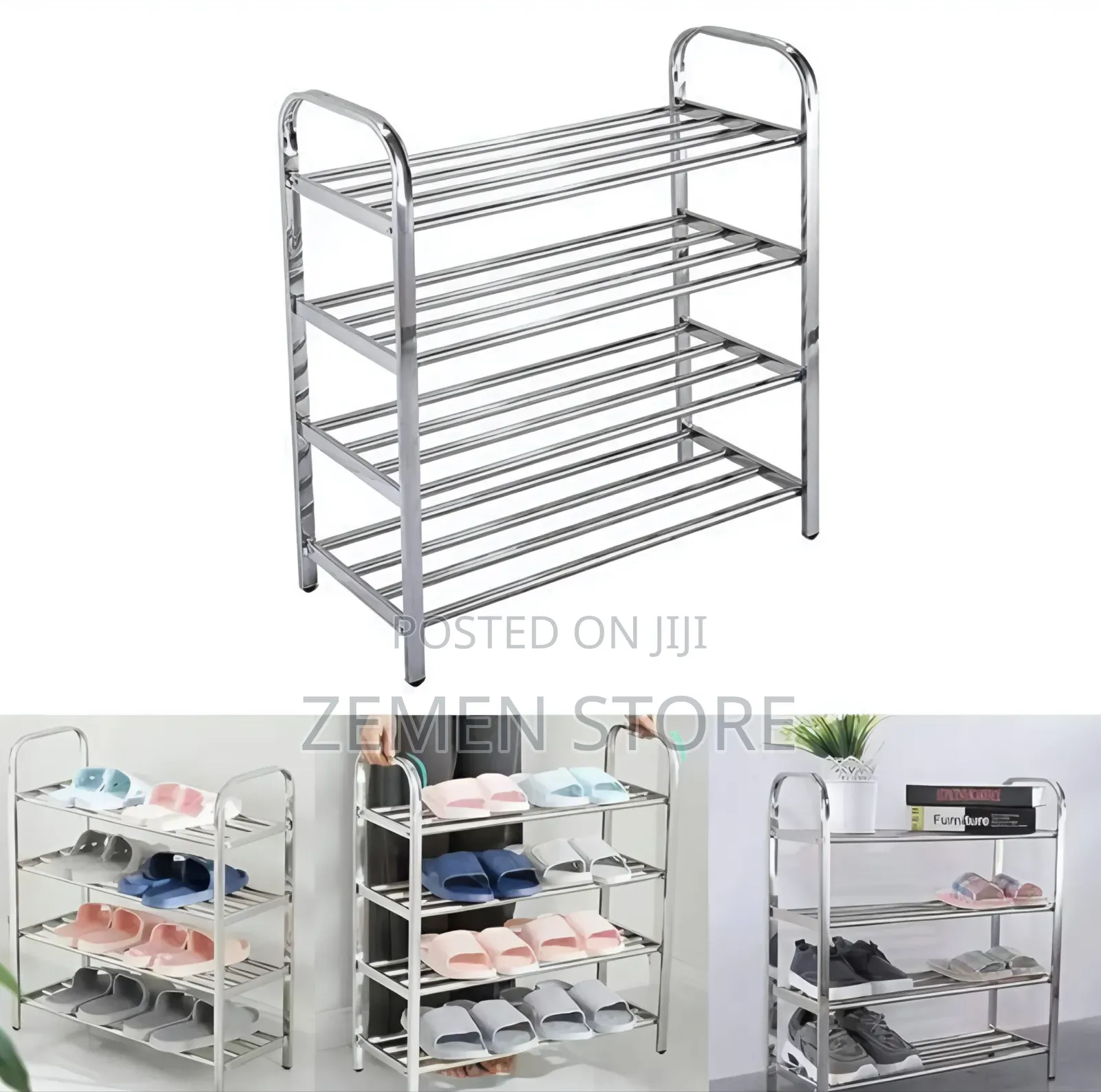 4 Layer Stainless Steel Rack