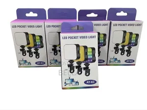 Ay 83 Led Pocket Video Light: Indoor Outdoor Use.