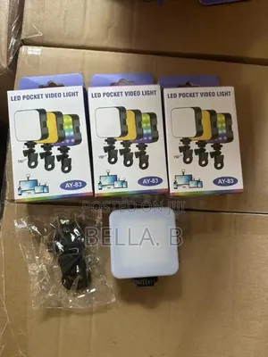 Photo - Ay 83 Led Pocket Video Light: ‎For Creators Professionals.