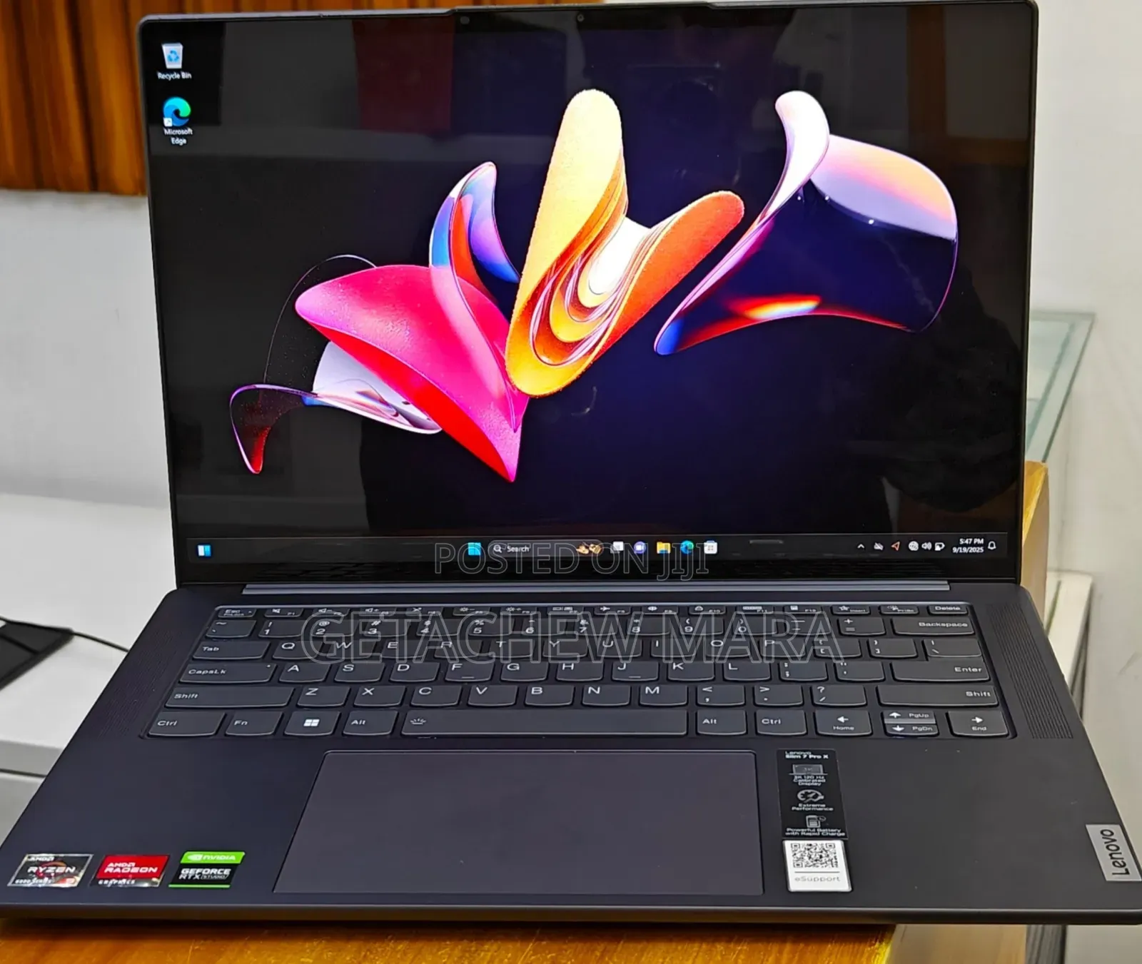 New Laptop Lenovo Legion 5 32GB AMD Ryzen 7 SSD 512GB