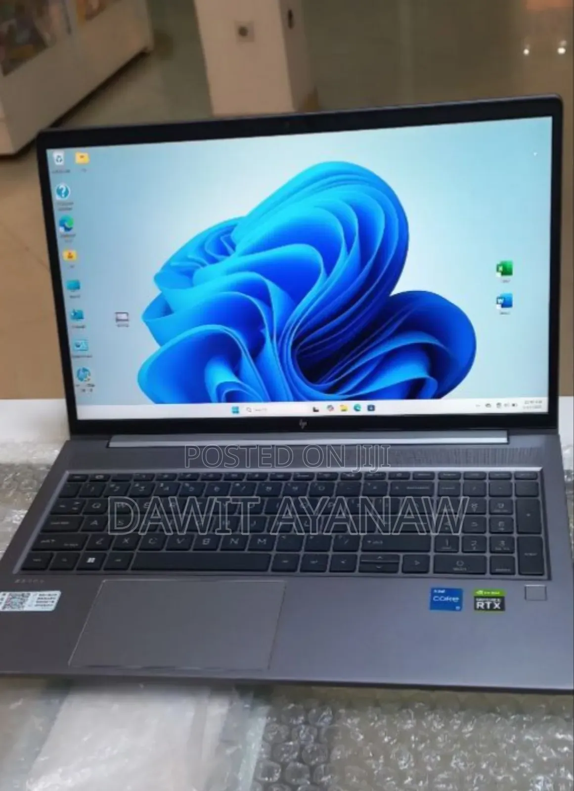 New Laptop HP 16GB Intel Core i5 SSD 512GB
