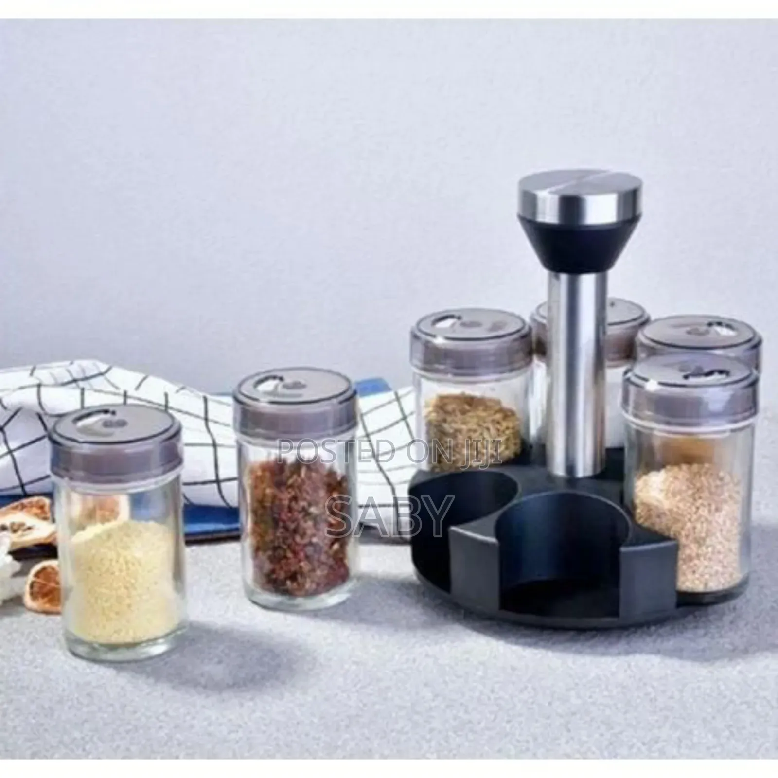 Glass Seasoning Jar