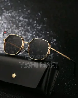 Metal Geometric Fashion Glasses for Men, Fashion Street Style Eyewear