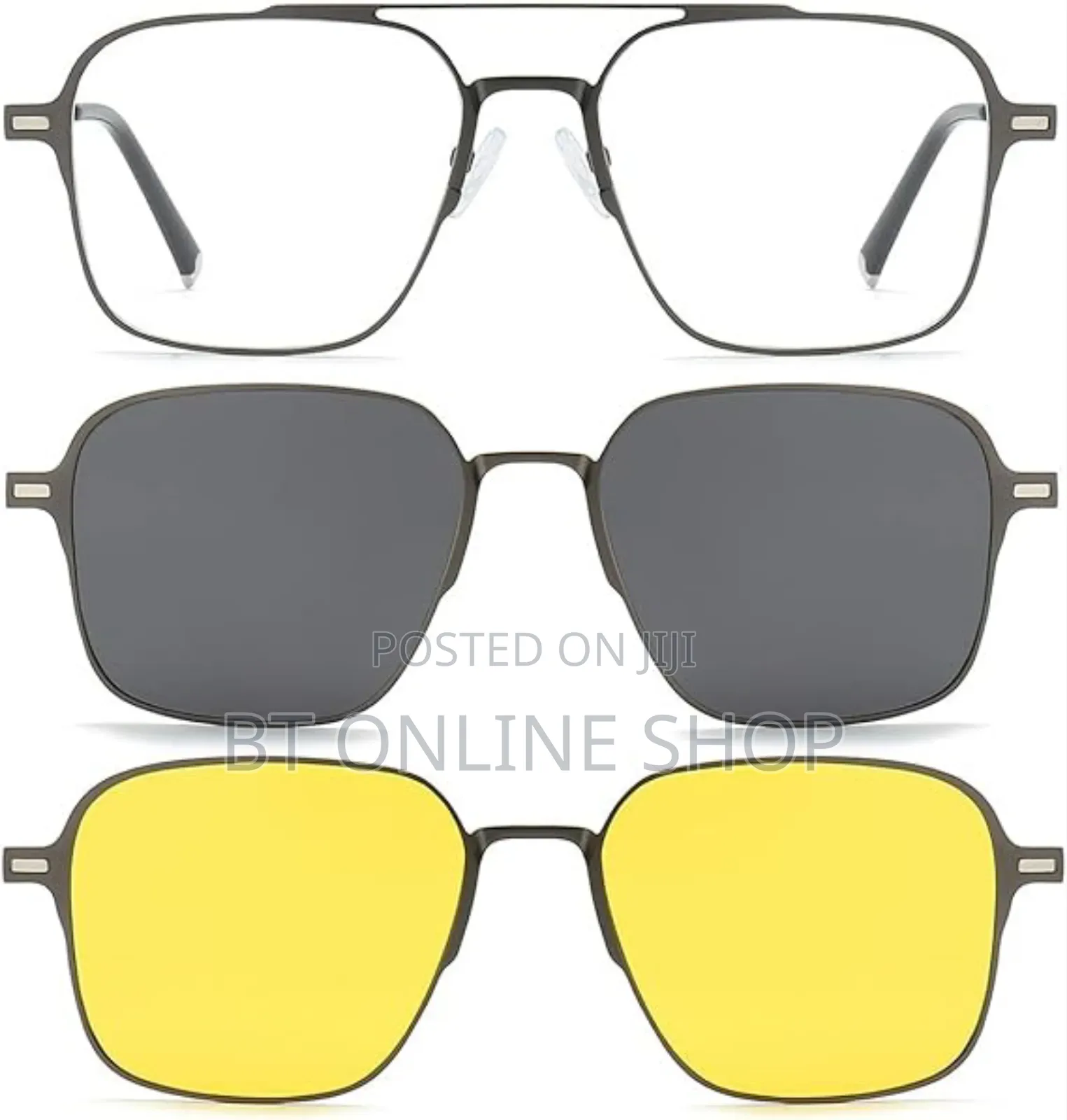 ሶስት በአንድ የያዘ መነጽር