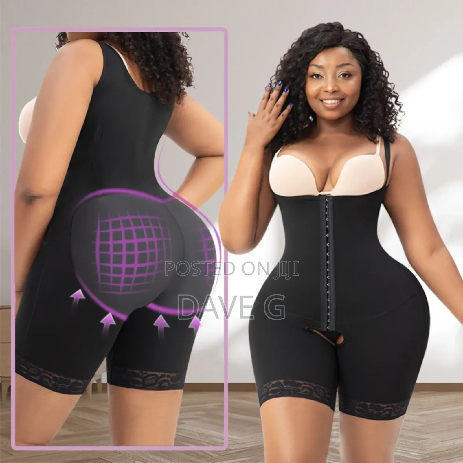 Butt Lifter Tummy Control Compression Shapewear Full Body Plus Size