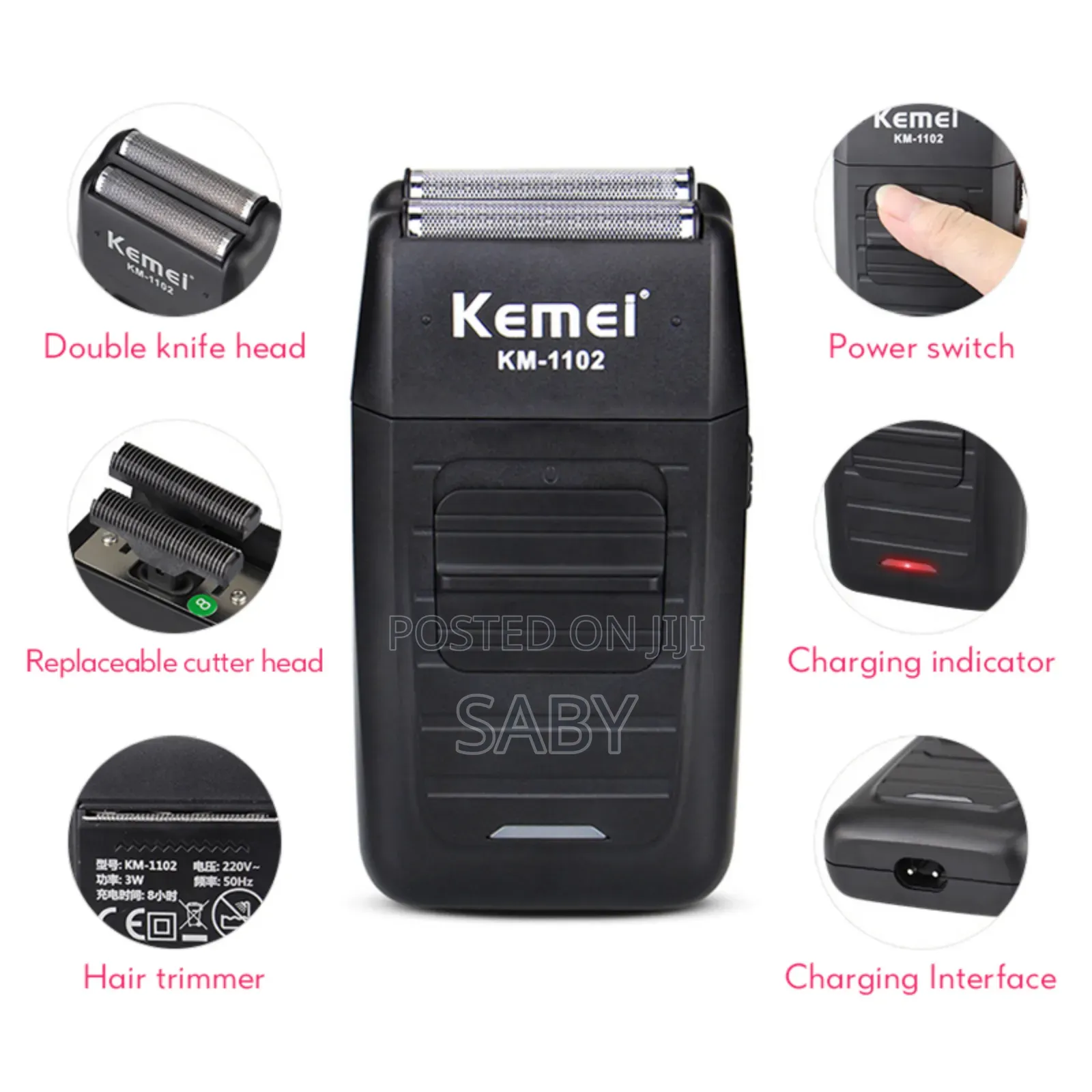 Kemei Electric Shaver