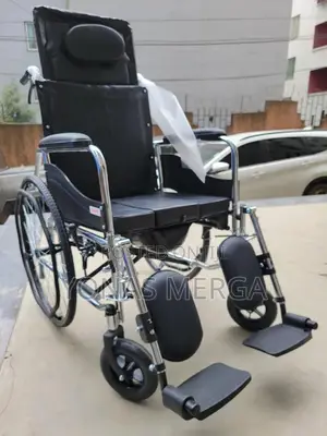 Reclining Wheelchair十三for Pressure Relief Comfort/Adjusts 90° to 180°