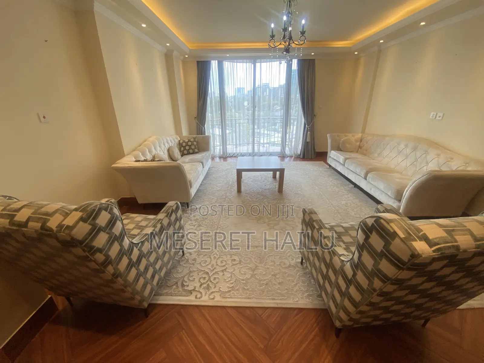 Furnished 3bdrm Apartment in Bole for rent