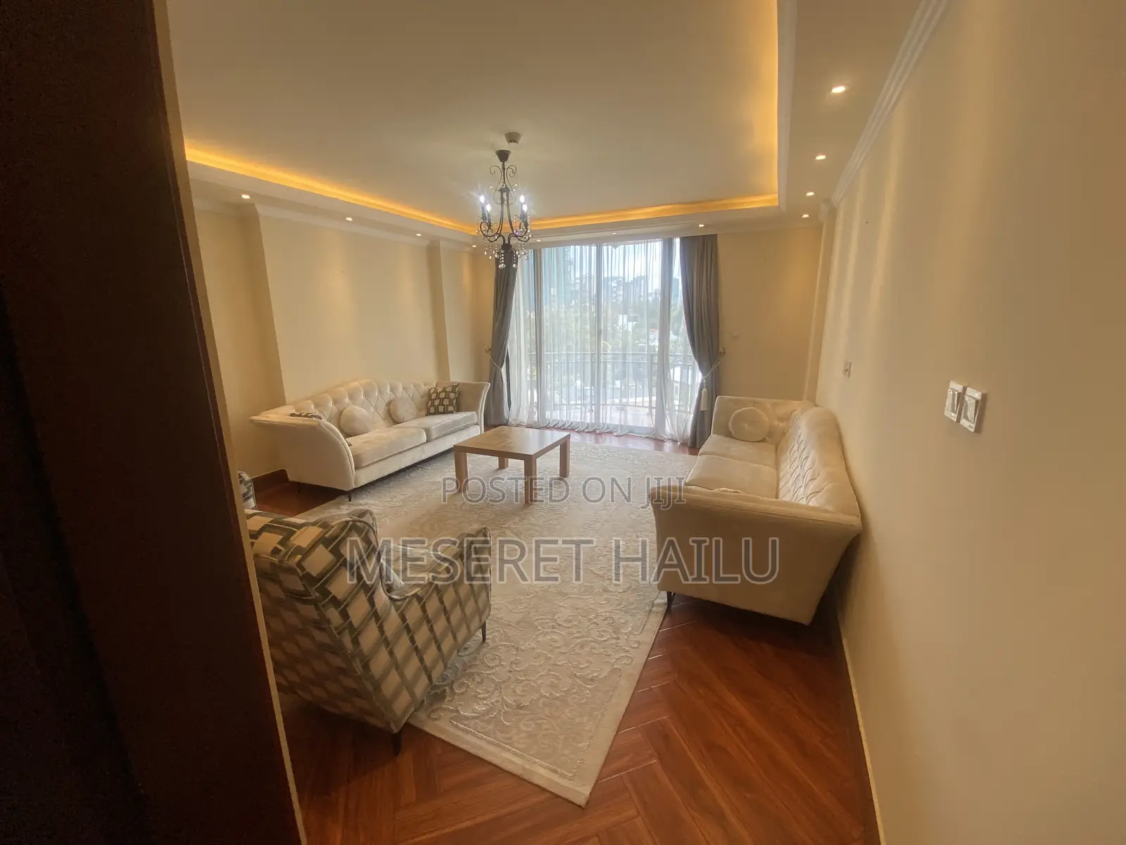 Furnished 3bdrm Apartment in Bole for rent