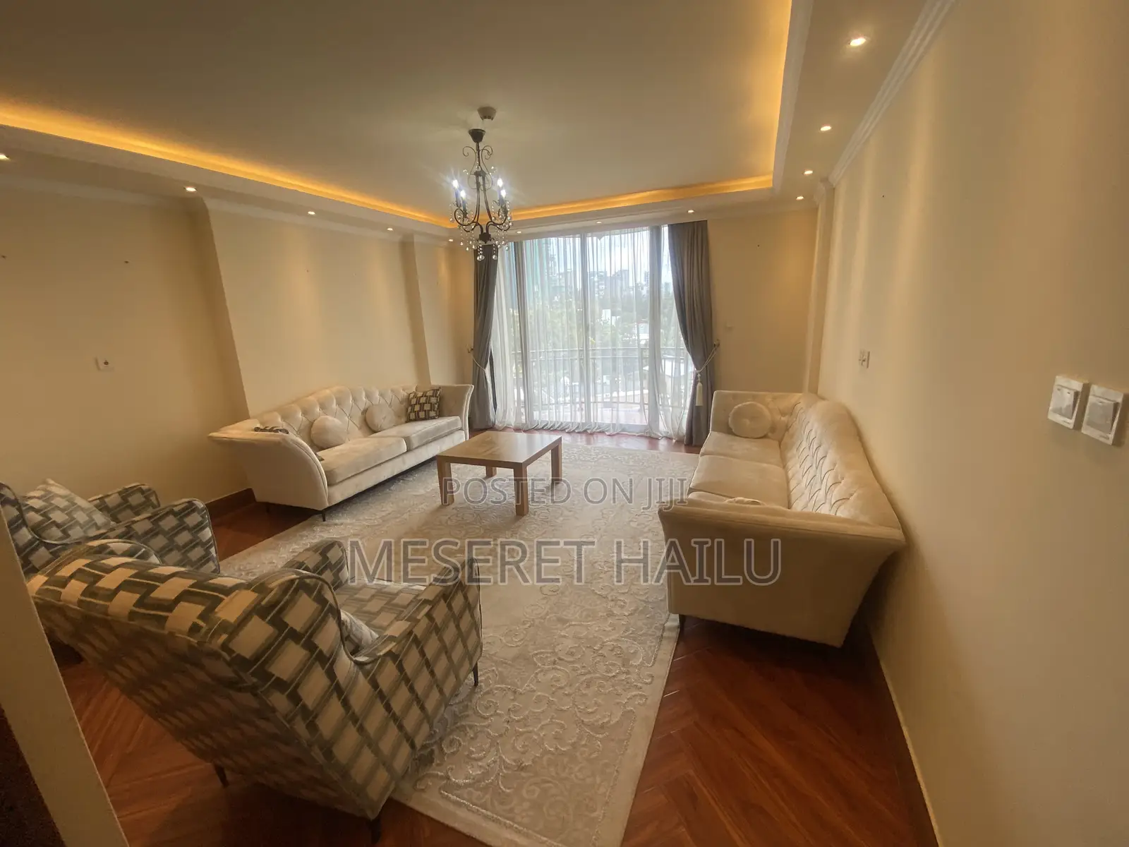 Furnished 3bdrm Apartment in Bole for rent