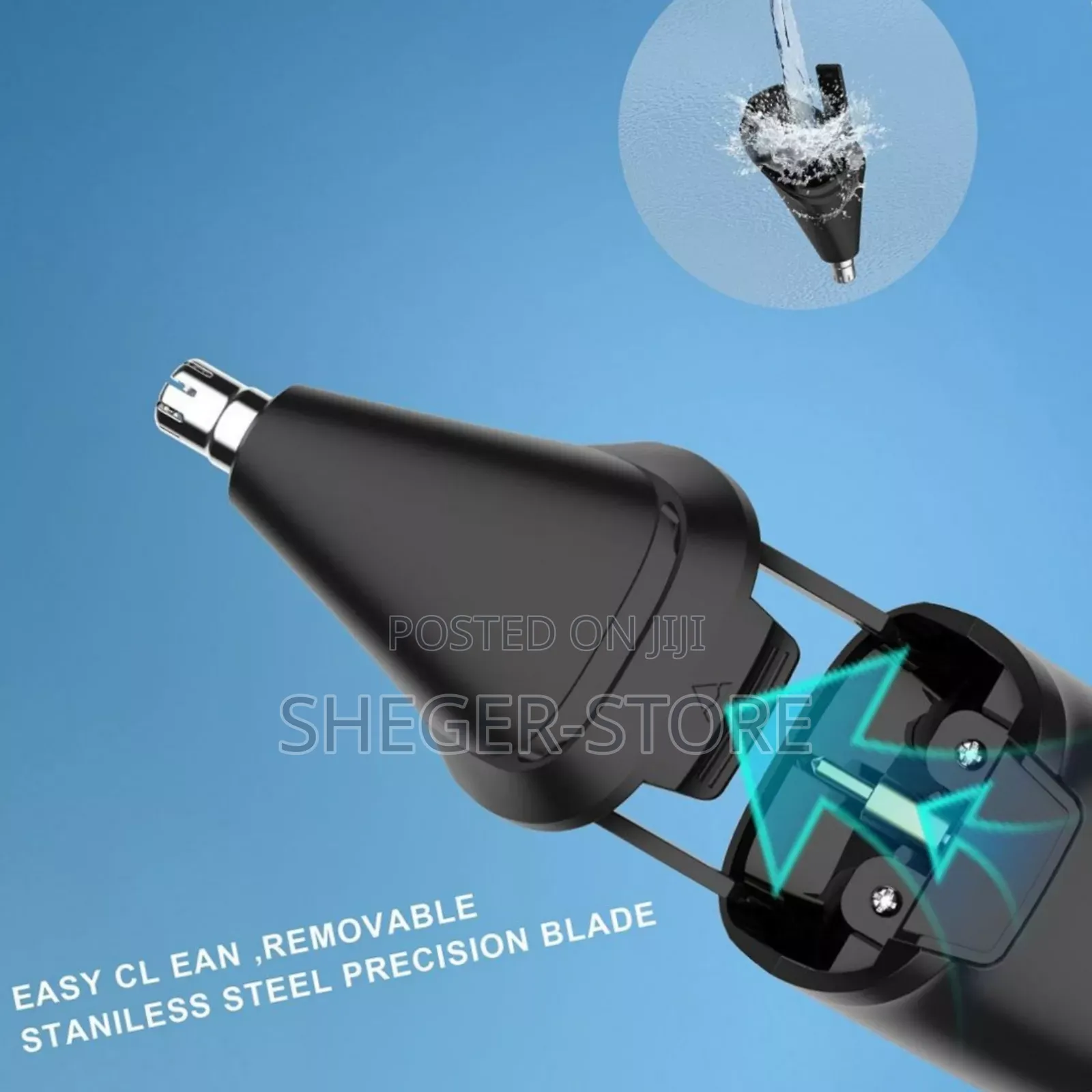 Porodo 2in1 Hair Nose Trimmer