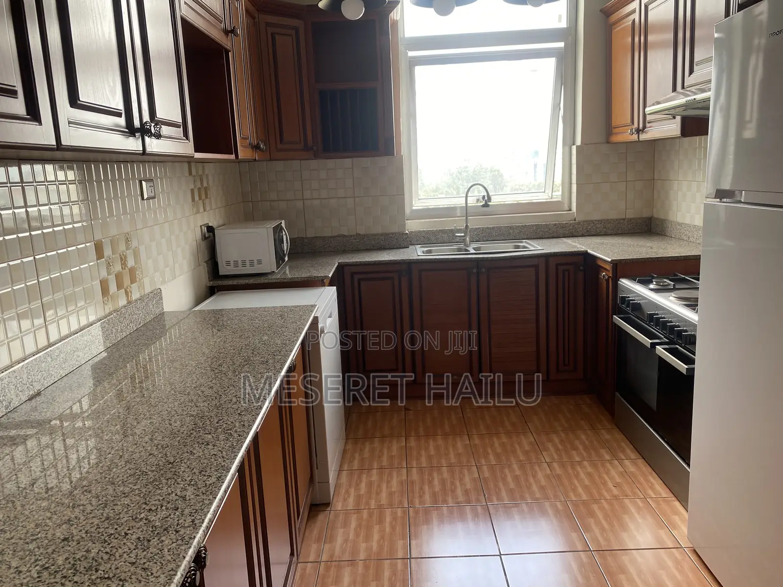 Furnished 3bdrm Apartment in Kaznches, Bole for rent