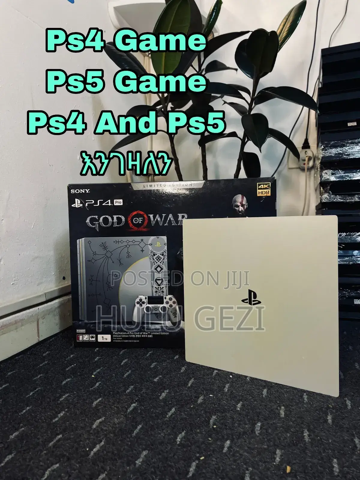 Ps4 5 , Joystick and Game