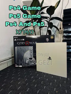 Photo - Ps4 5 , Joystick and Game