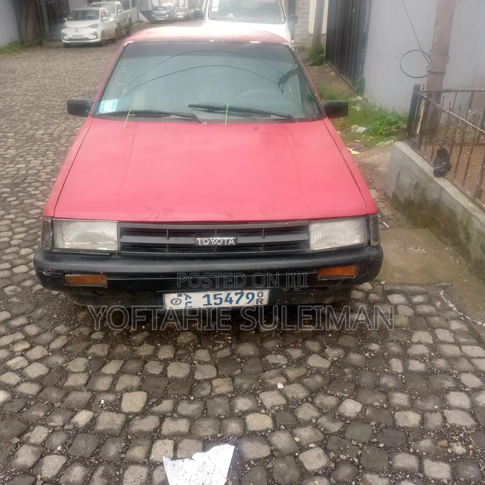 Toyota Carina Liftback 1987 Red
