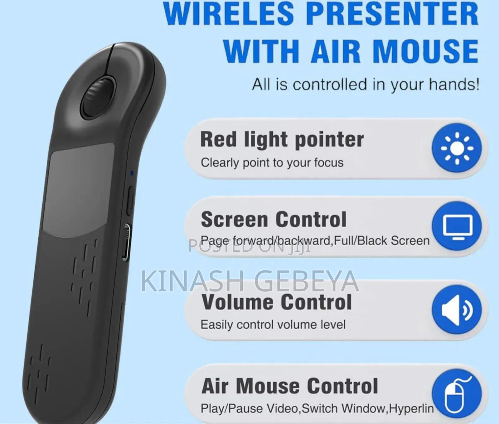 D13 Multifinctional Air Mouse