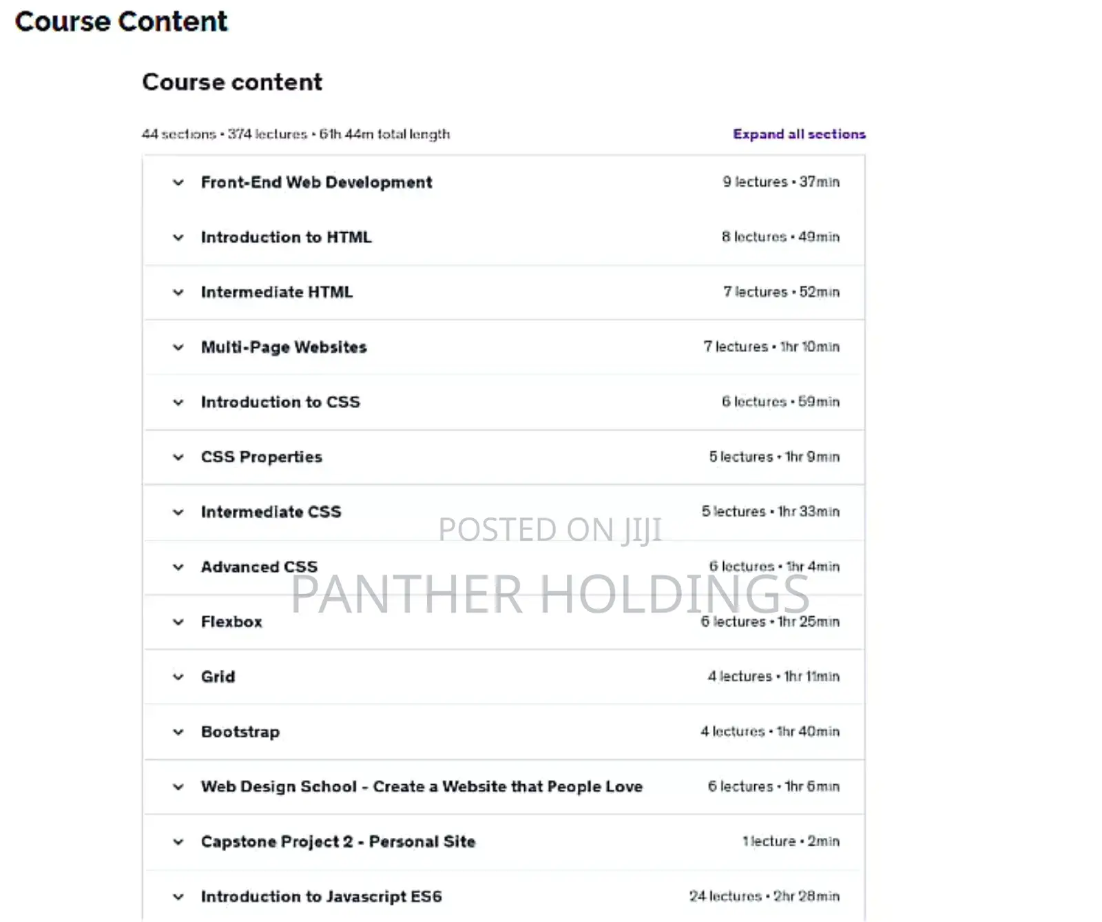 The Complete Full-Stack Web Development Bootcamp ባሉበት ዳውንሎድ ሊንክ እንልካለን